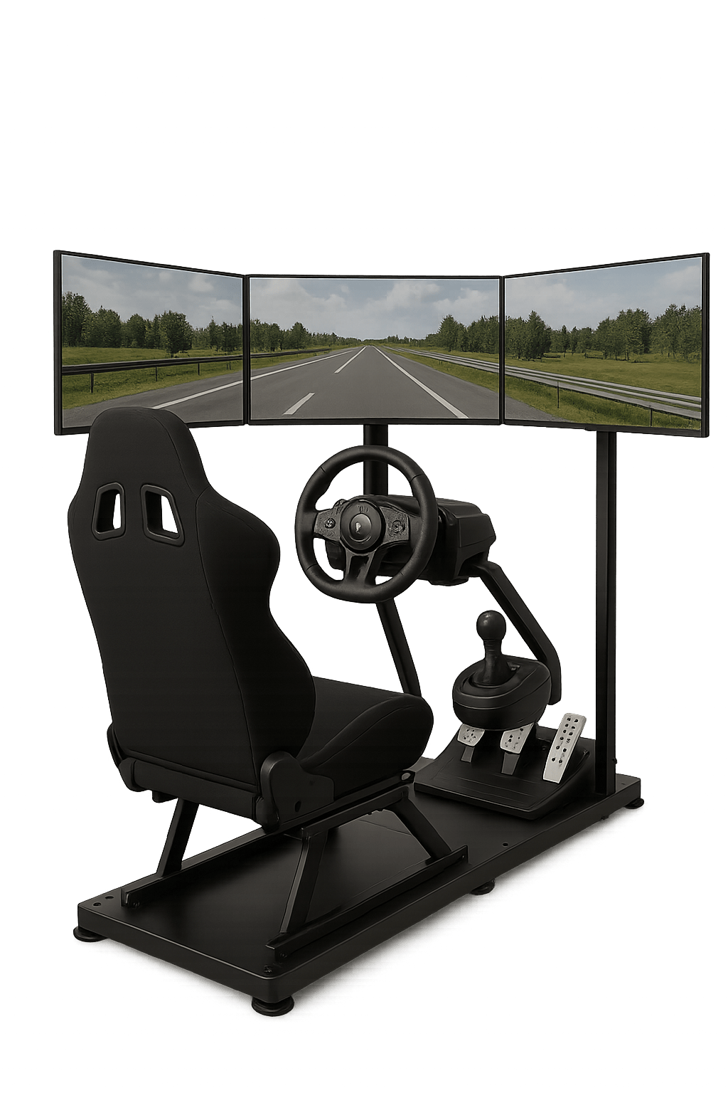 Moderner Fahrsimulator bei Twin Drive Fahrschule in Herten